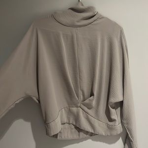 Dynamite Turtle Neck Long Sleeve Blouse